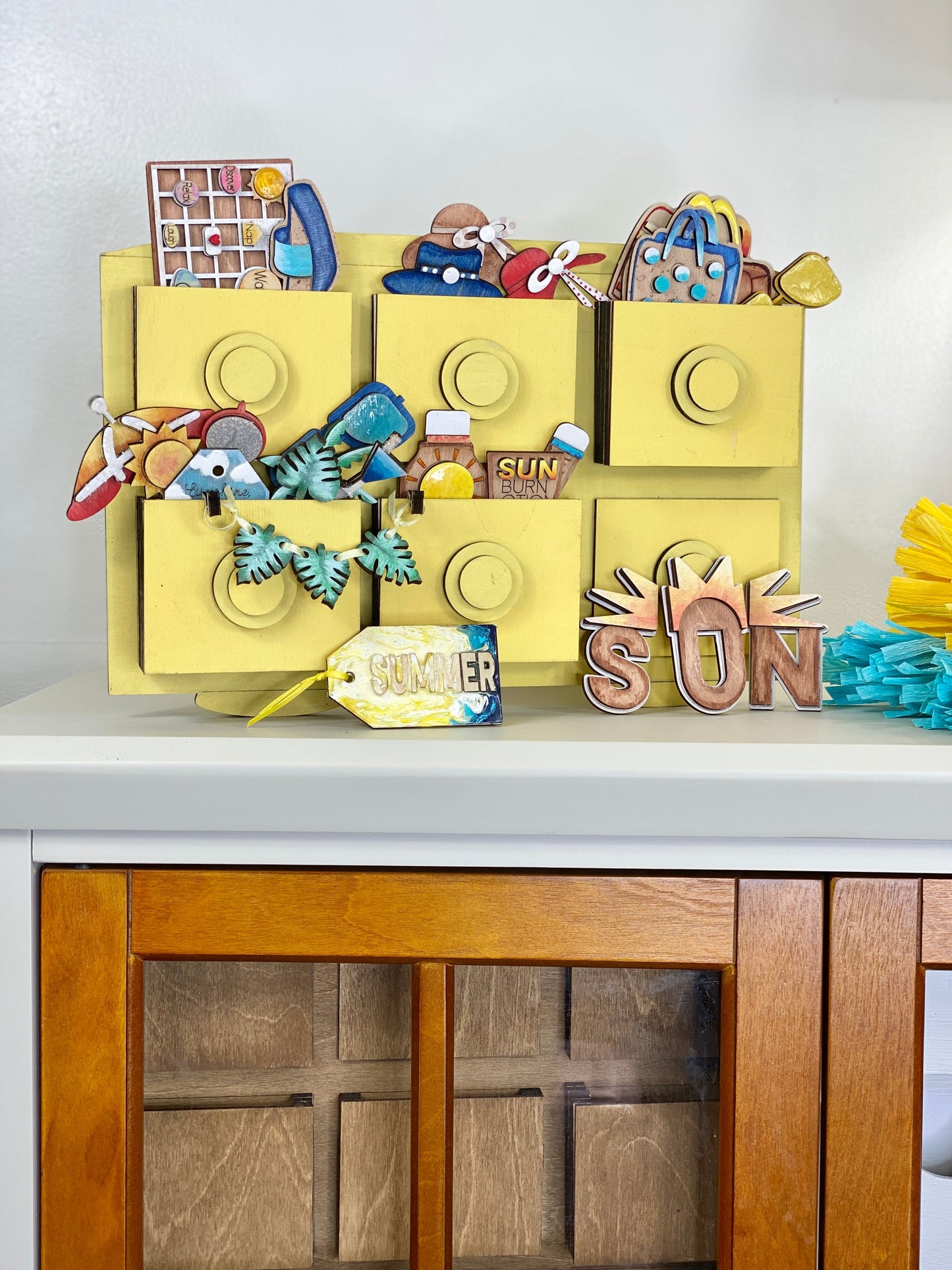 DIY KIT Summer Collection for Apothecary Cabinet